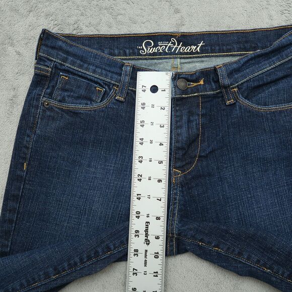 Old Navy Jeans Women's 6 Short Mid-Rise The Sweetheart Skinny Denim 28" Inseam - Picture 6 of 14
